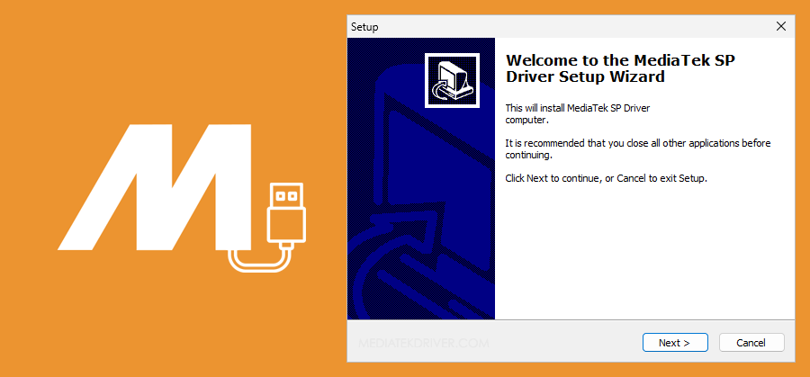 MediaTek Driver Setup Splash